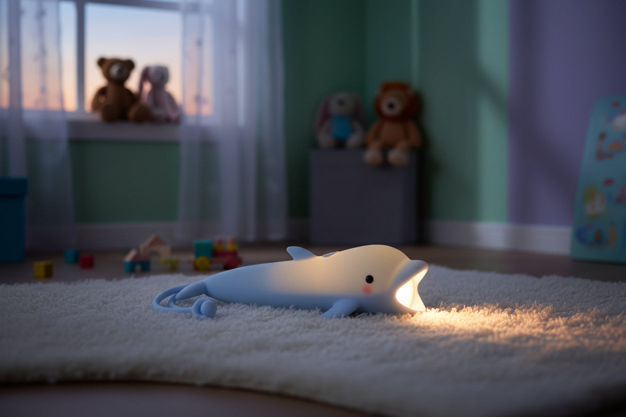Flashlight for Kids - Dolphin BUBBLY